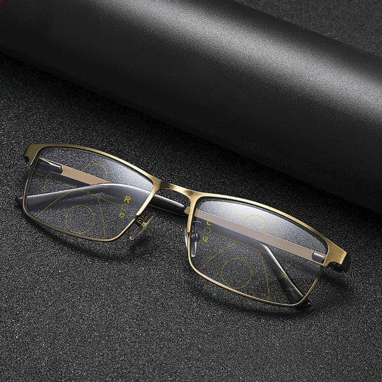 Unisex Lesebrille mit progressiven Gläsern 4