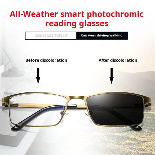 Unisex Lesebrille mit progressiven Gläsern 5