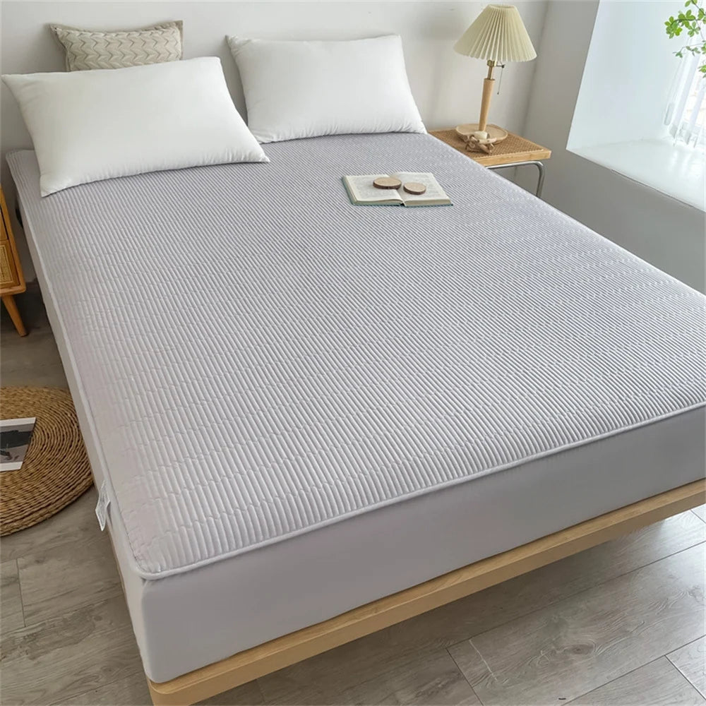 Unisex Matratzenschoner Gesteppte Kühlende Auflage 140x200, 160x200, 180x200, 90x200, 140x200 0