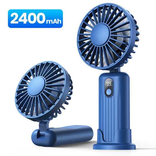 Unisex Mini-Handventilator Tragbar mit USB-Aufladung und 3 Geschwindigkeitsstufen 8