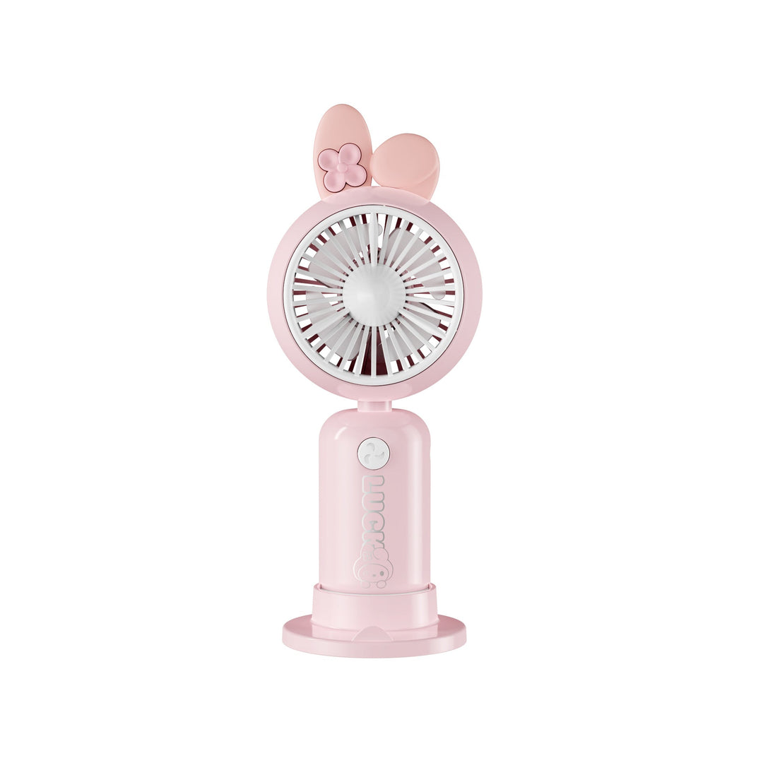 Unisex Mini-Handventilator mit klappbarem Ständer und leisem Motor 3
