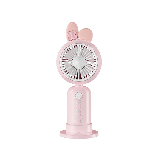 Unisex Mini-Handventilator mit klappbarem Ständer und leisem Motor 3
