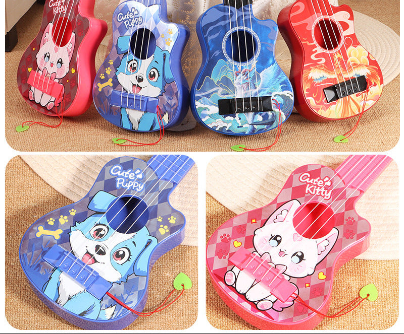 Unisex Mini Akustik-Ukulele Kompakt und Tragbar 1