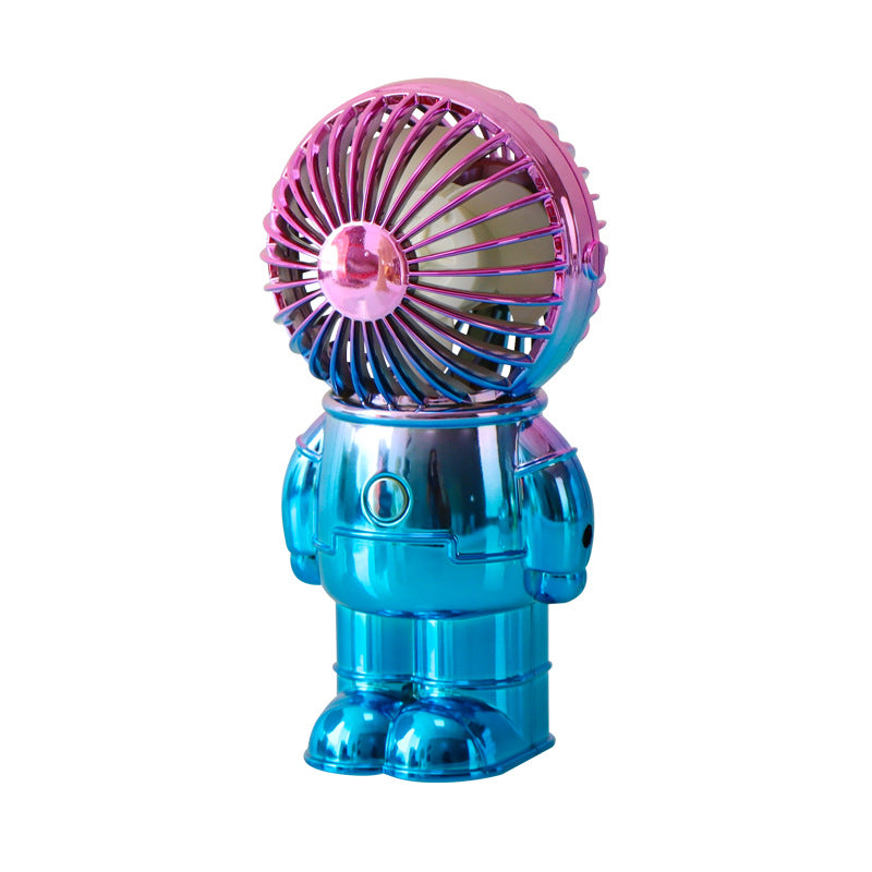 Unisex Mini Tischventilator Retro-Stil Kompakt Astronautenform 2