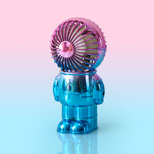 Unisex Mini Tischventilator Retro-Stil Kompakt Astronautenform 3