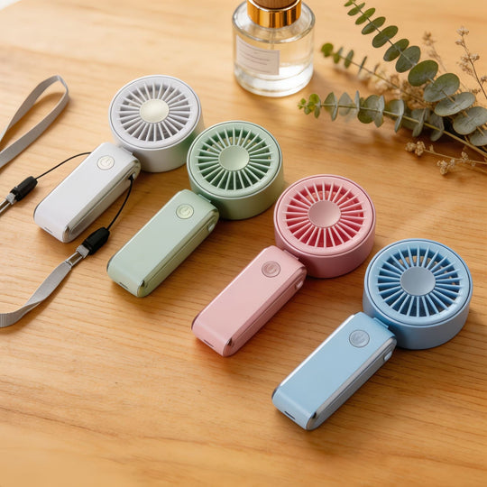Unisex Mini Ventilator USB Tragbar Kompakt für Unterwegs 1