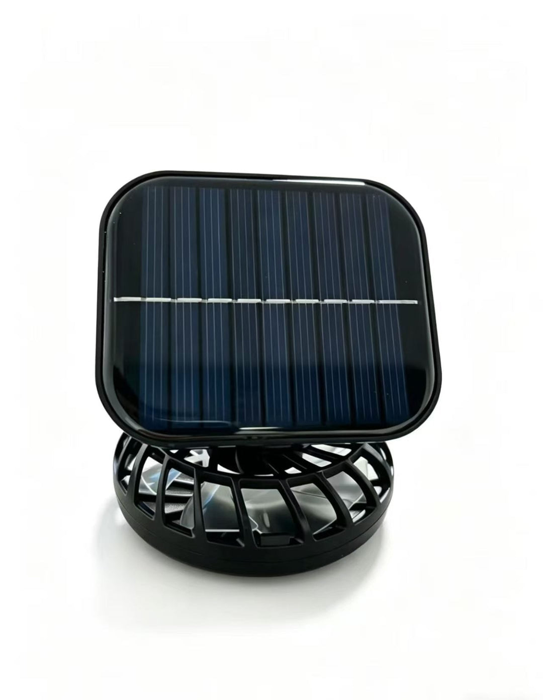 Unisex Miniventilator Tragbar Solarbetrieben Kompakt 0