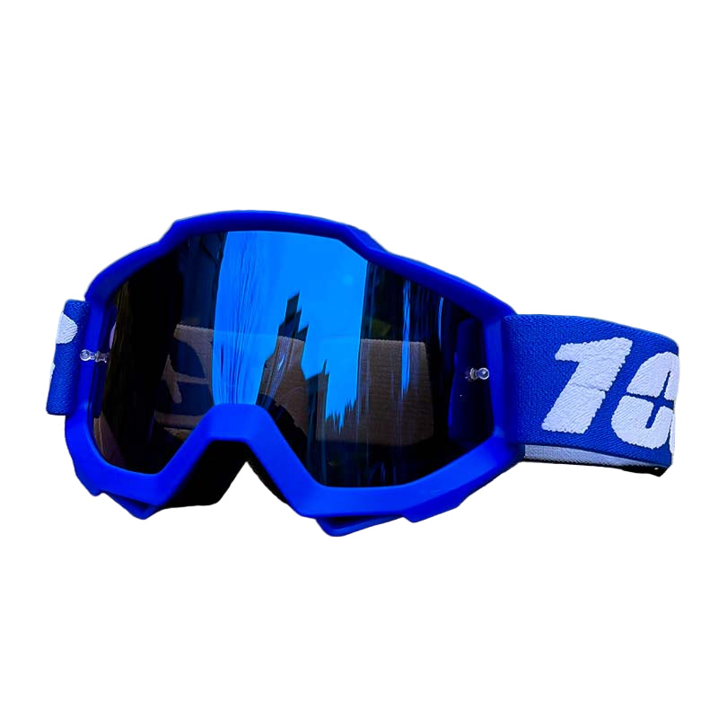 Unisex Motocross Brille Winddicht mit UV-Schutz für Crosshelm 0
