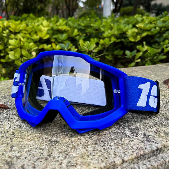Unisex Motocross Brille Winddicht mit UV-Schutz für Crosshelm 2