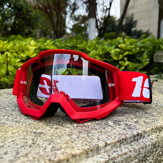 Unisex Motocross Brille Winddicht mit UV-Schutz für Crosshelm 4