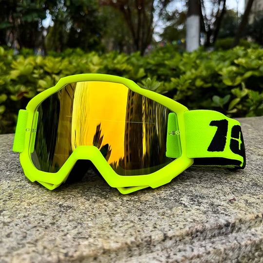Unisex Motocross Brille Winddicht mit UV-Schutz für Crosshelm 5