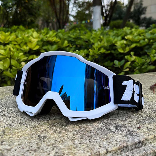 Unisex Motocross Brille Winddicht mit UV-Schutz für Crosshelm 7