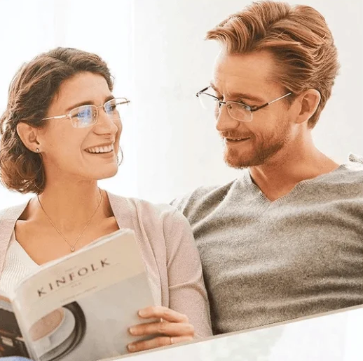 Unisex Multifokale Lesebrille mit Blaulichtschutz 5