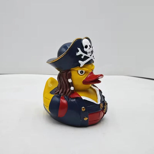 Unisex Piraten-Entenfigur Verspielt und Dekorativ 3
