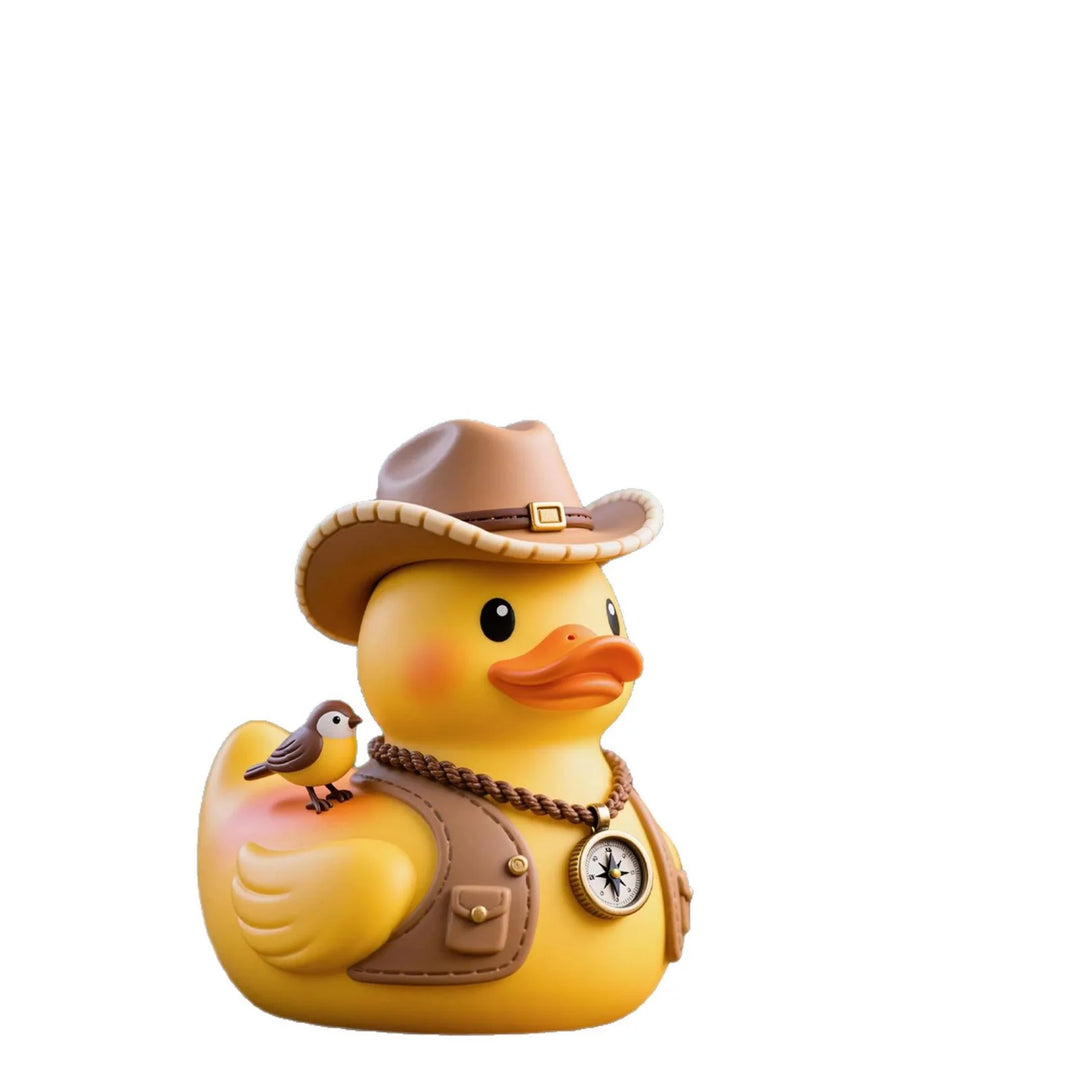 Unisex Quietscheente Cowboy-Stil Lustiges Design 5