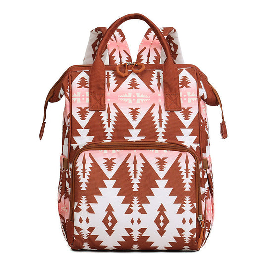 Unisex Reiserucksack mit geometrischem Muster 3