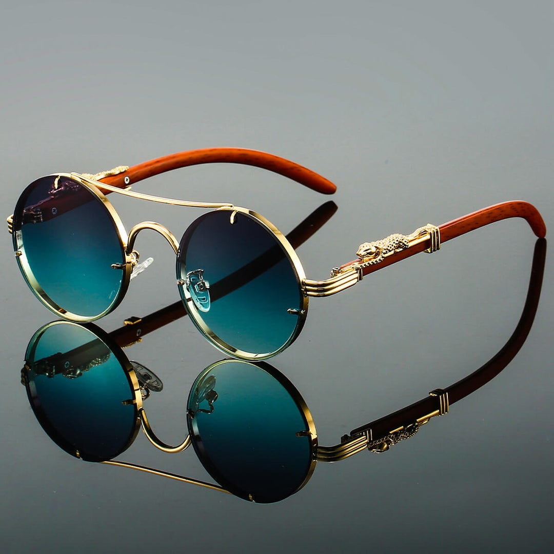Unisex Retro Sonnenbrille Oval 1
