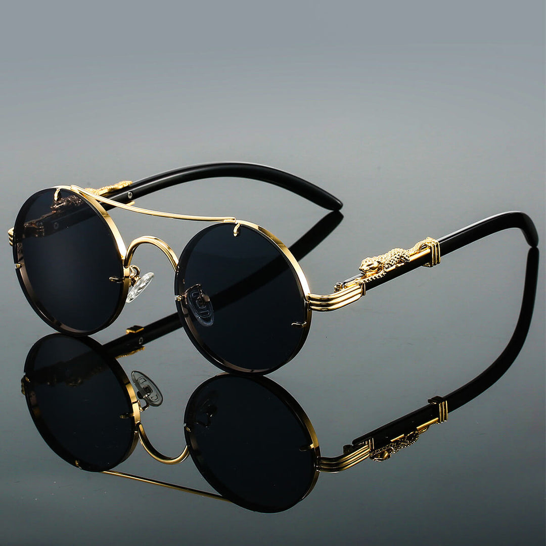 Unisex Retro Sonnenbrille Oval 4