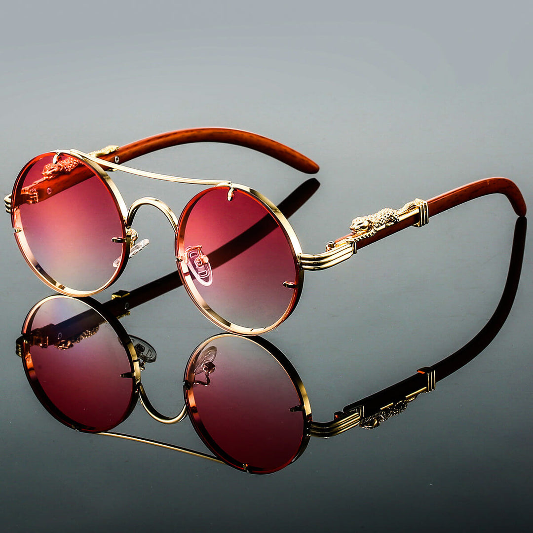 Unisex Retro Sonnenbrille Oval 5