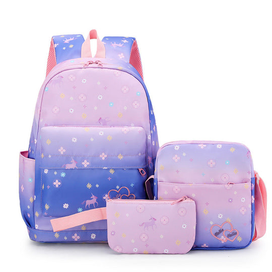 Unisex Rucksack-Set Verspielt Mit Gepolsterten Trägern 1