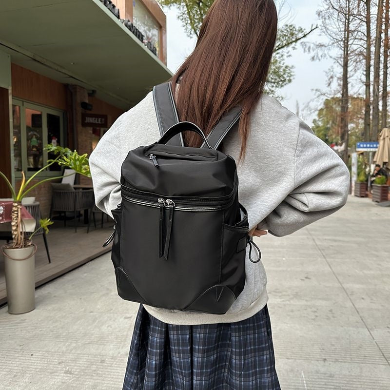 Unisex Rucksack Multifunktional mit Geräumigem Hauptfach für Schule und Laptop 3