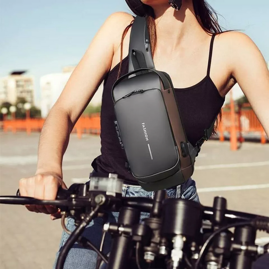 Unisex Rucksack mit Diebstahlschutz 1