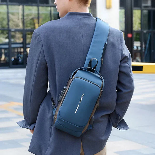 Unisex Rucksack mit Diebstahlschutz 2