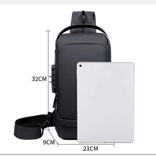 Unisex Rucksack mit Diebstahlschutz 8