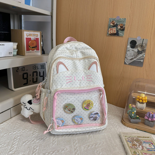 Unisex Rucksack mit Katzenmotiv Verspielt 2