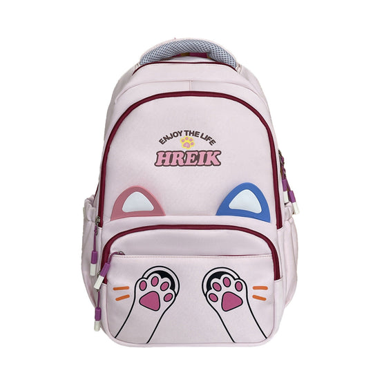 Unisex Rucksack mit Katzenohren und Verspielt Design für Schule und Freizeit 3