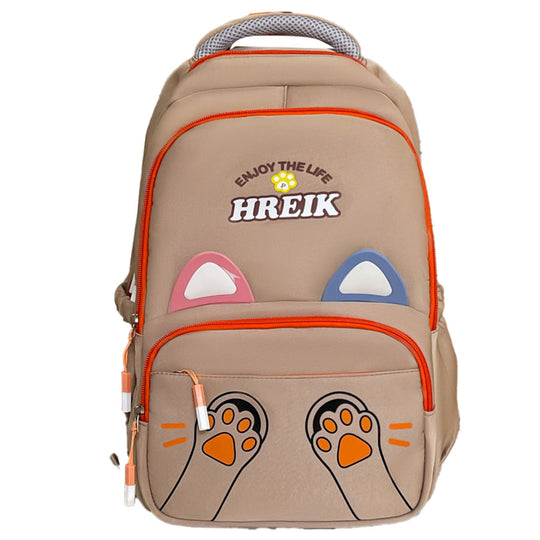 Unisex Rucksack mit Katzenohren und Verspielt Design für Schule und Freizeit 5