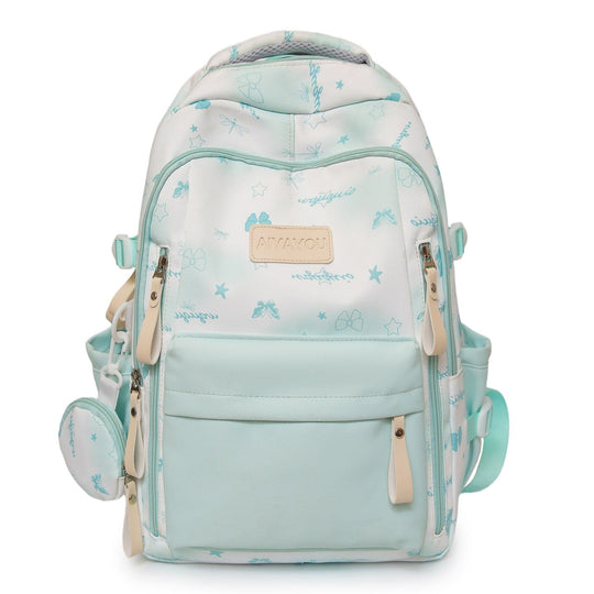 Unisex Rucksack mit Muster und praktischem Design 2