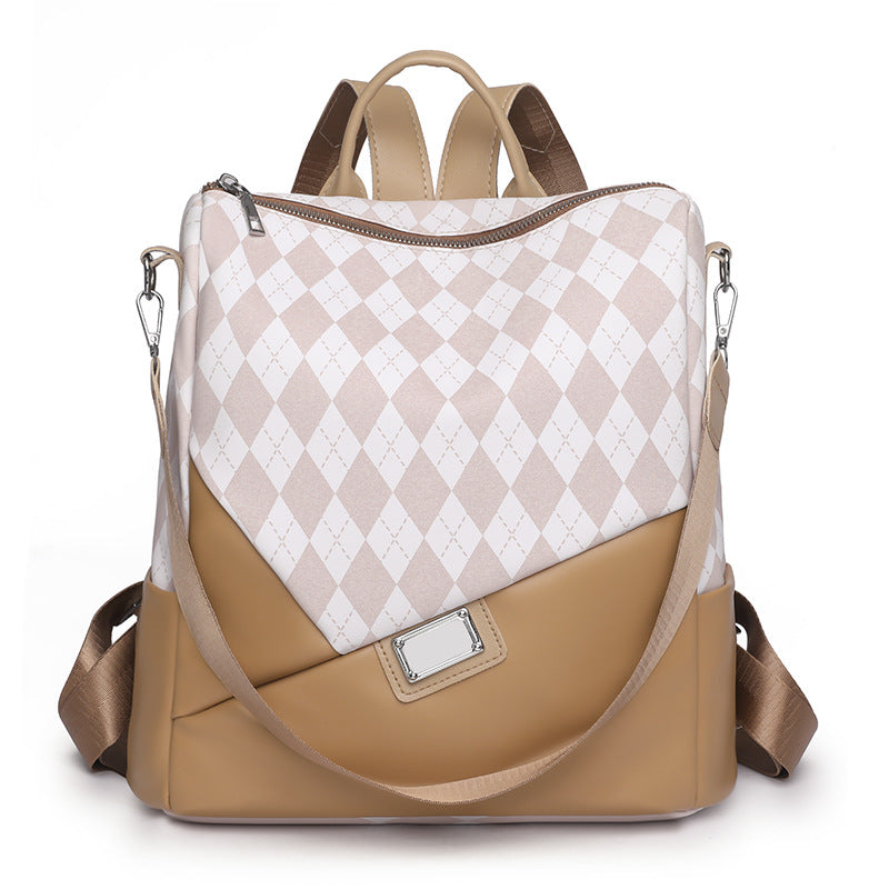 Unisex Rucksack mit auffälligem Harlekinmuster 2