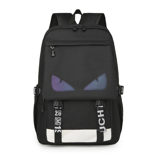 Unisex Rucksack mit grafischem Design und praktischem Stauraum 0