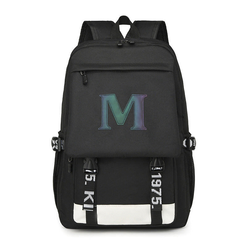 Unisex Rucksack mit grafischem Design und praktischem Stauraum 1