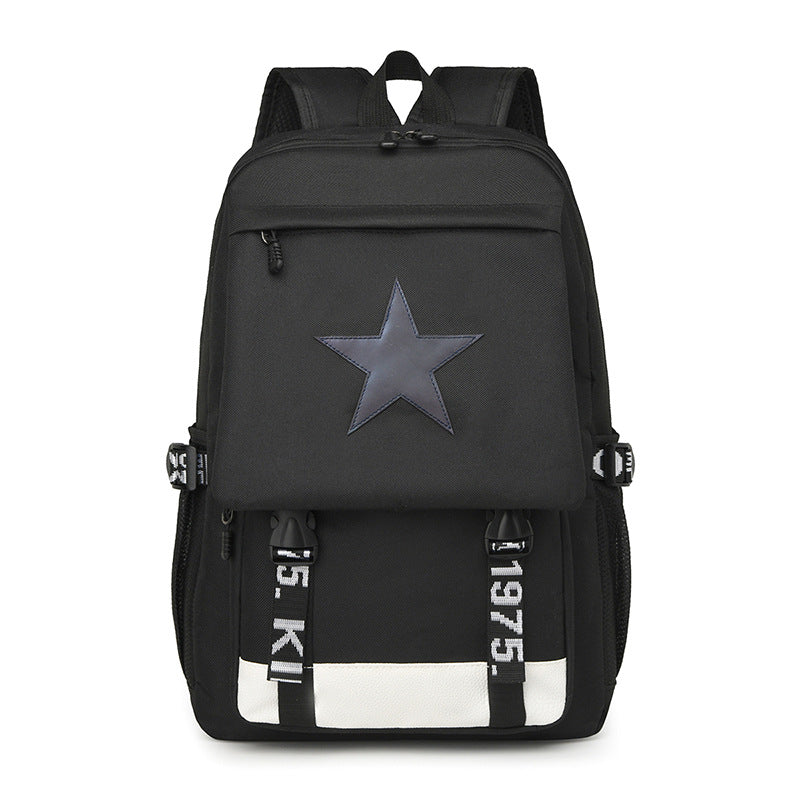Unisex Rucksack mit grafischem Design und praktischem Stauraum 2