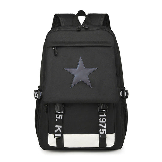 Unisex Rucksack mit grafischem Design und praktischem Stauraum 2