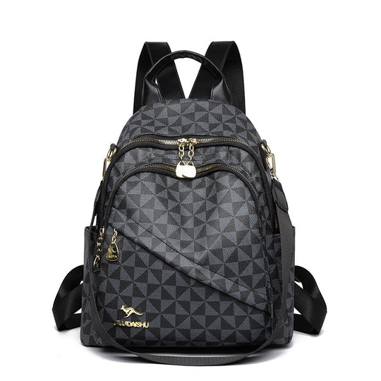 Unisex Rucksack mit modernem geometrischem Muster 0