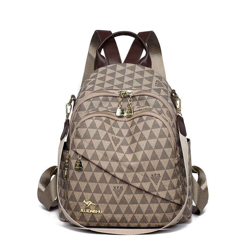 Unisex Rucksack mit modernem geometrischem Muster 1