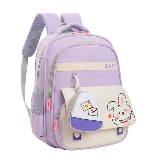Unisex Rucksack mit verspieltem Illustrationsdesign 0