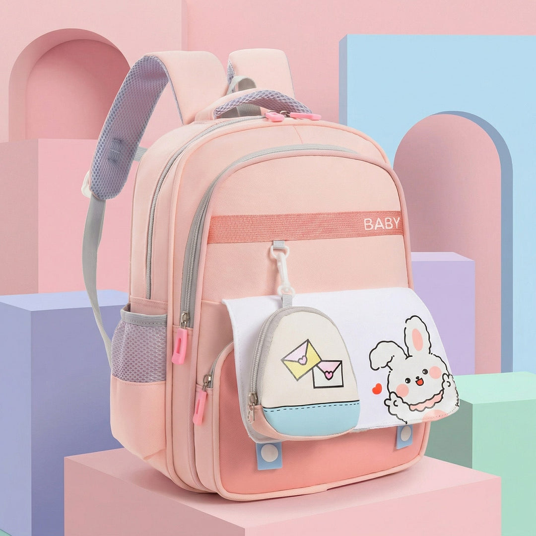 Unisex Rucksack mit verspieltem Illustrationsdesign 1