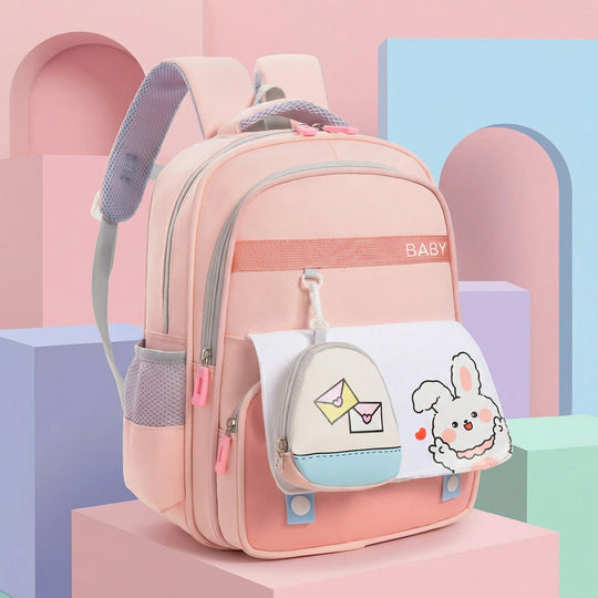 Unisex Rucksack mit verspieltem Illustrationsdesign 1
