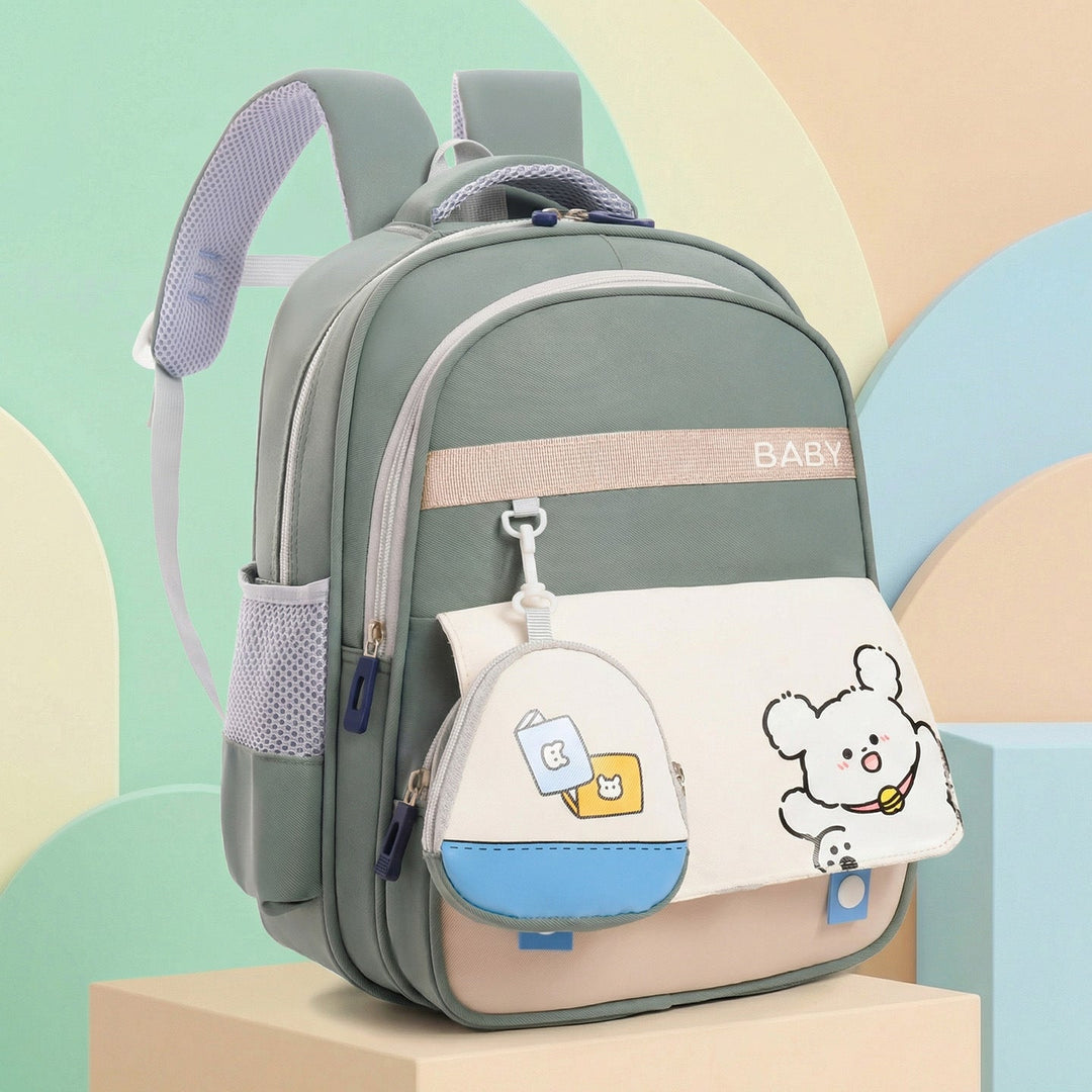 Unisex Rucksack mit verspieltem Illustrationsdesign 2