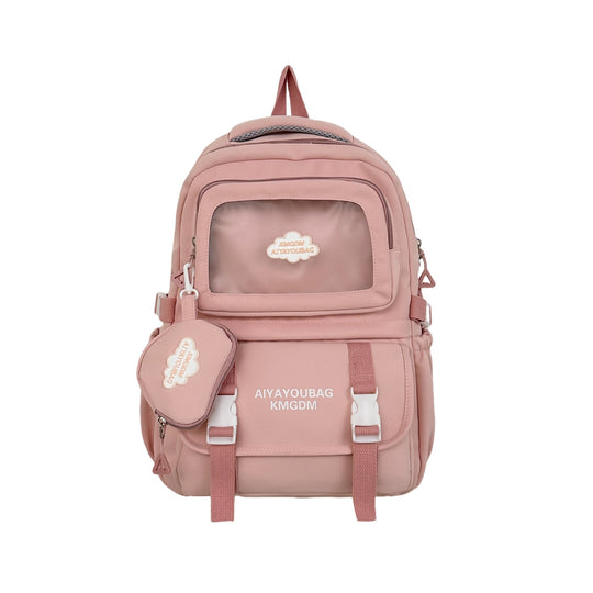 Unisex Rucksack mit vielseitigen Taschen und modernem Design 1