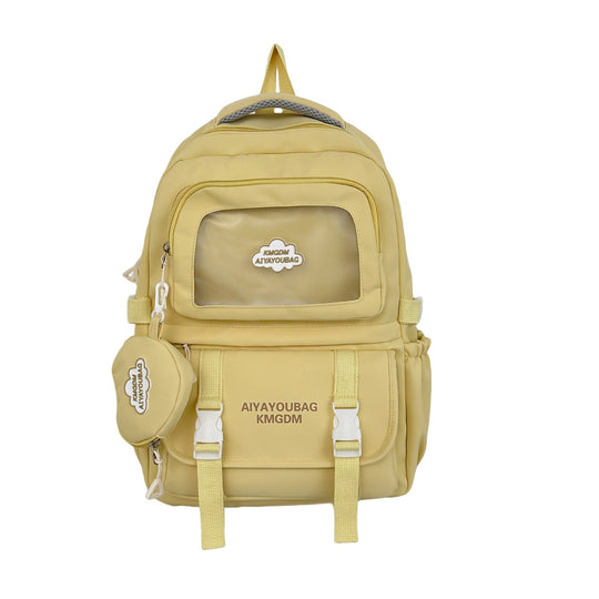 Unisex Rucksack mit vielseitigen Taschen und modernem Design 4