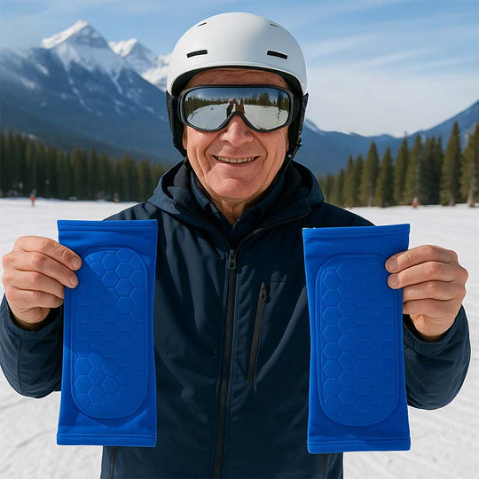 Unisex Schienbeinschutz für Skifahren und Fußball 1