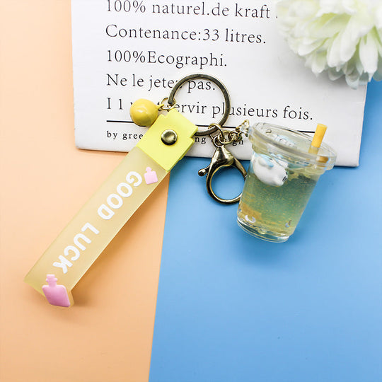 Unisex Schlüsselanhänger mit Cocktail-Motiv 9
