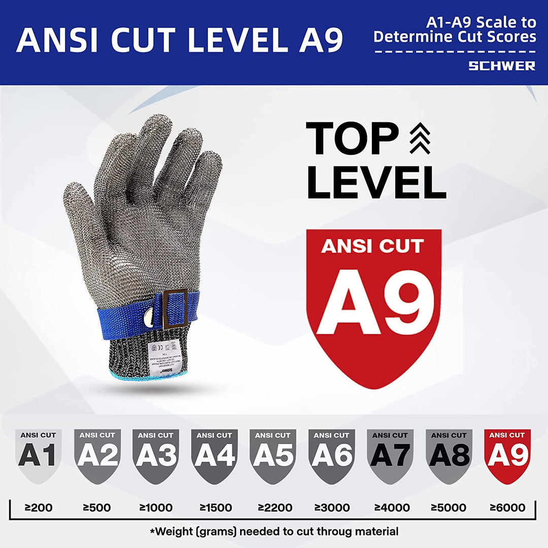 Unisex Schutz-Handschuhe für Küche und Industrie 8