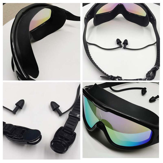 Unisex Schwimmbrille mit Anti-Beschlag und Weitsicht 4