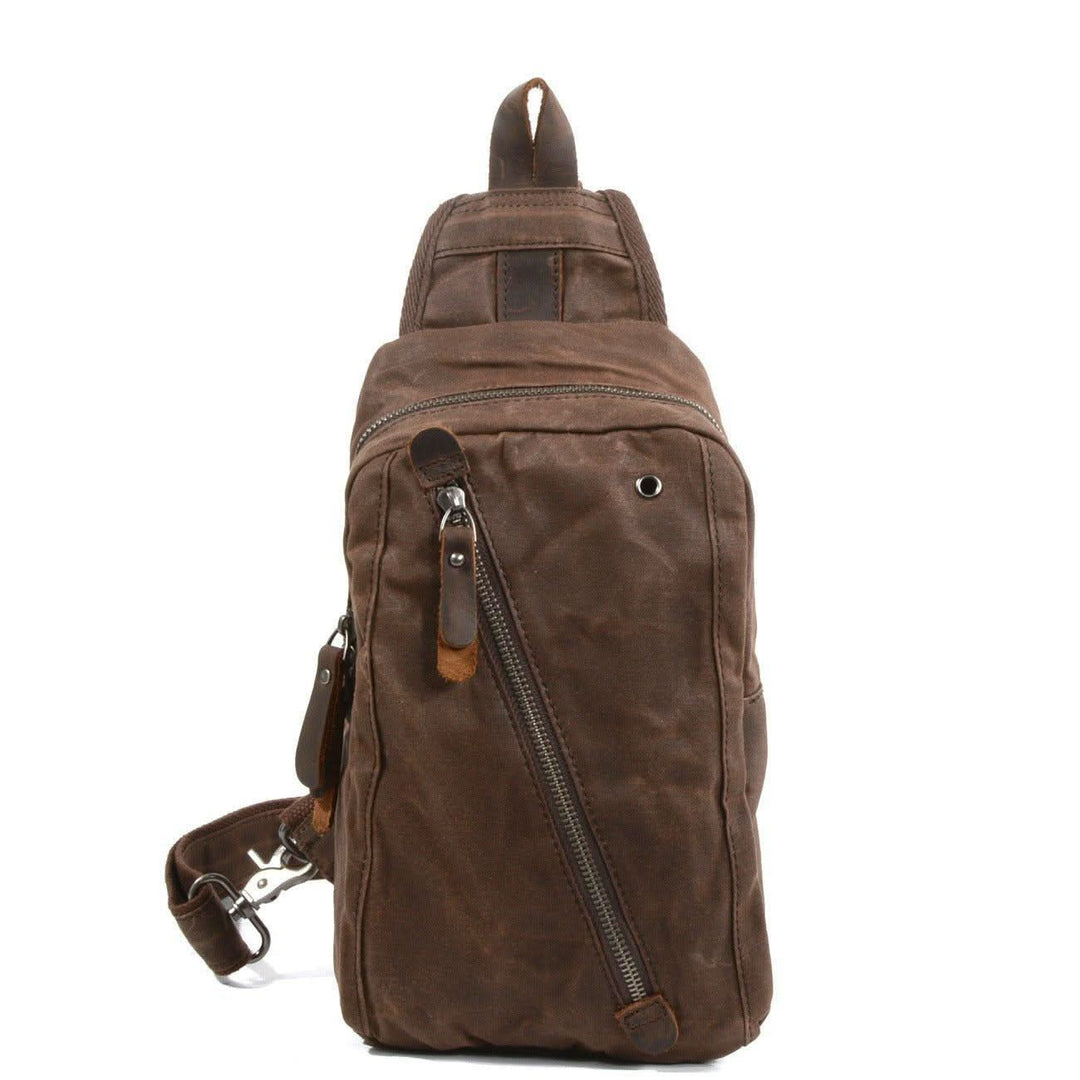 Unisex Sling-Rucksack Wasserabweisendes Design kompakt 0